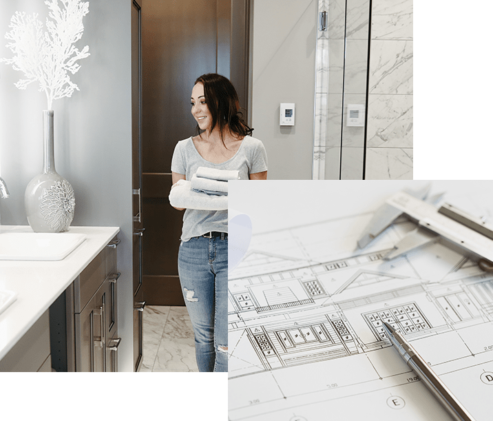 Modern interior studio